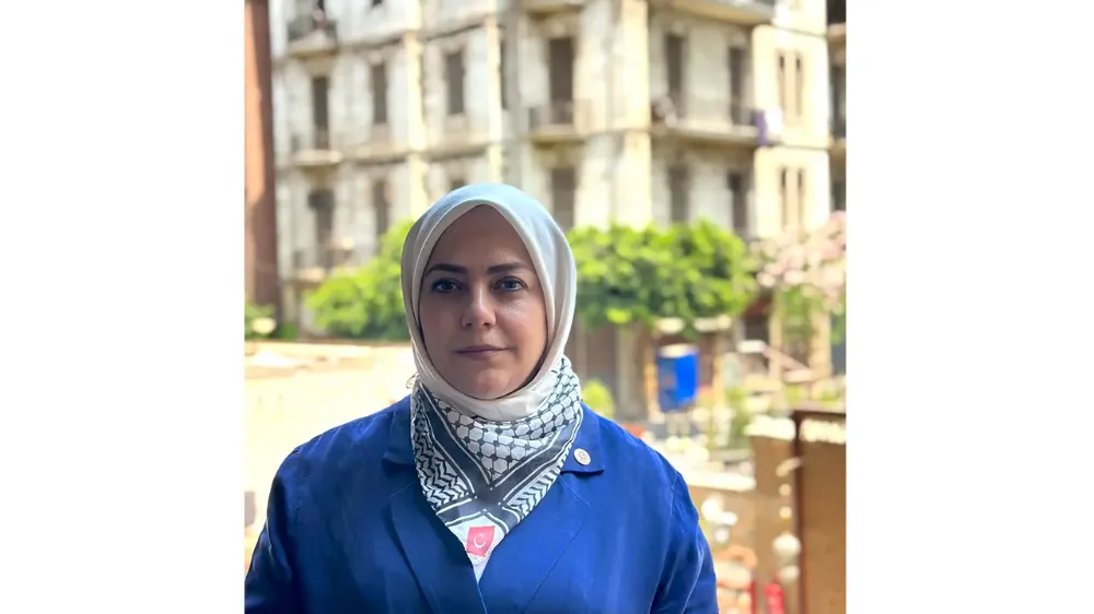 Refah Kapısında adalet nöbeti Milletvekili Sema Silkin Ün Gazze için yürüyecek