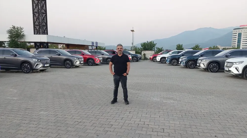 Denizli’de yerli ve milli otomobil tutkunları bir araya geldi