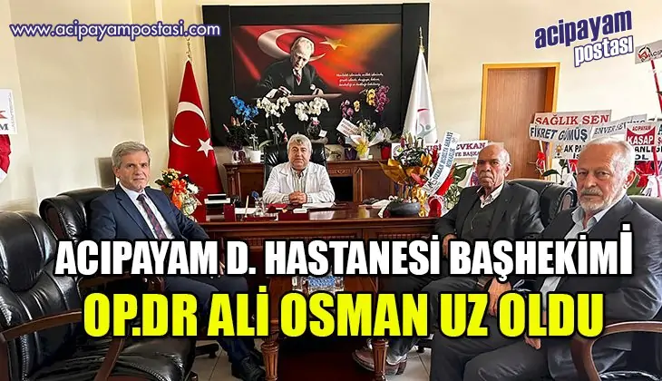 Acıpayam Devlet Hastanesi Başhekimi
                    belli oldu