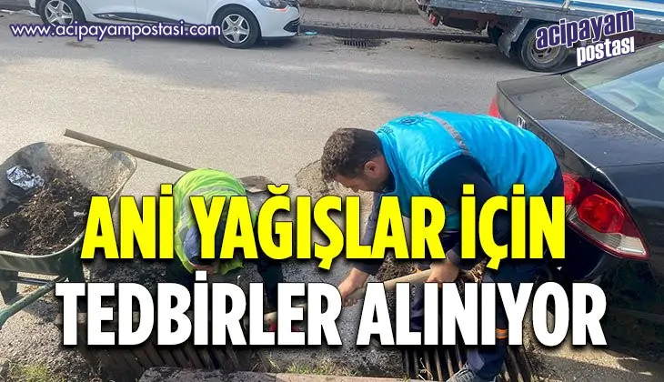 Ani
                    yağışlar için Manisa’da tedbirler
                    alınıyor