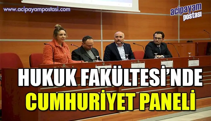 Hukuk Fakültesi’nde “Cumhuriyetin 100.
                    Yılında Hukukta Güncel Gelişmeler” Paneli Düzenlendi