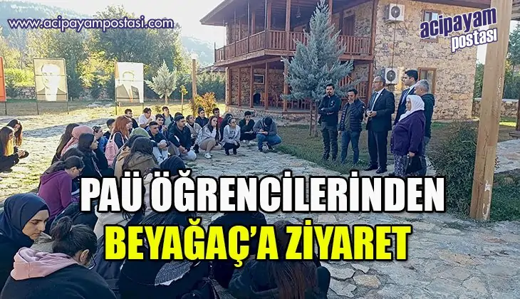 Paü
                    Öğrencilerinden Beyağaç